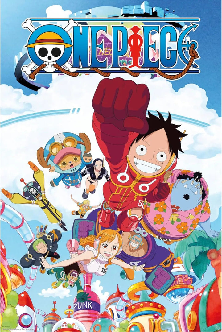 One Piece Plakat Punk Records - Supernerds