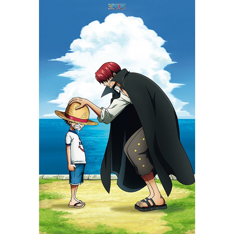 One Piece Plakat Shanks & Luffy - Supernerds