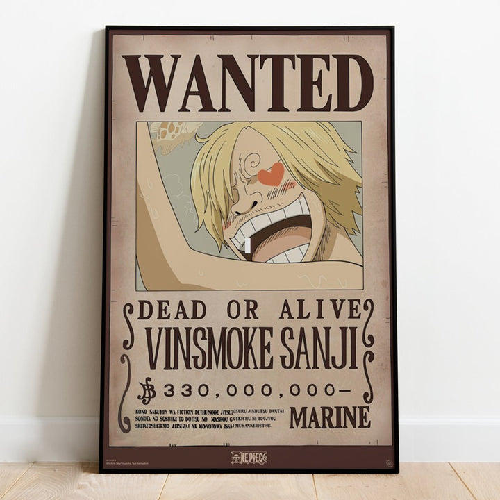 One Piece Plakat Wanted Sanji - Supernerds