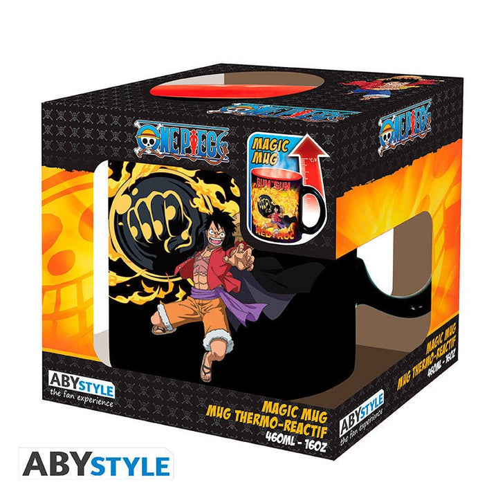 One Piece Varmeskiftende Kopp Luffy vs Kaido - Supernerds