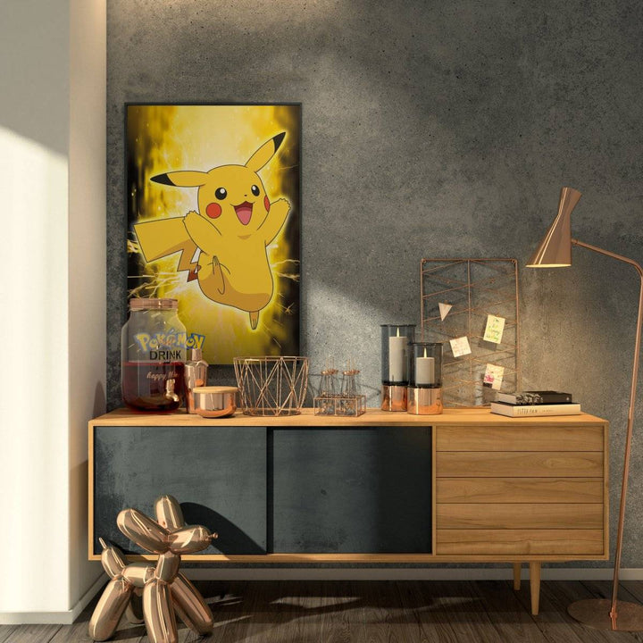 Pokemon Plakat Pikachu Neon - Supernerds