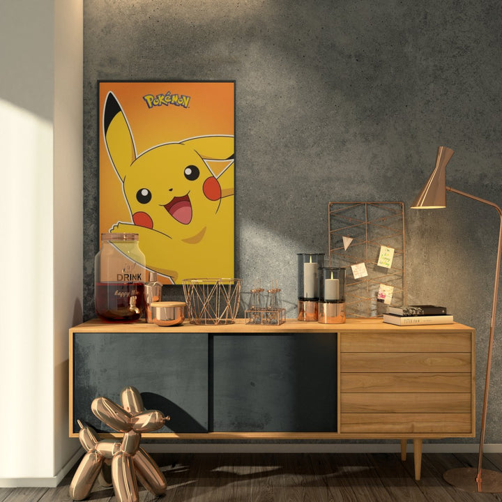Pokemon Plakat Pikachu Wave - Supernerds