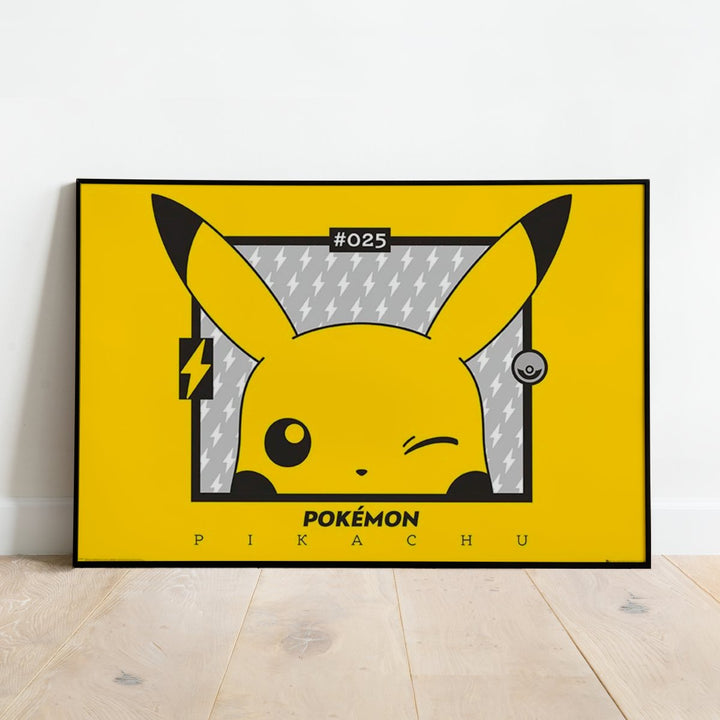 Pokemon Plakat Pikachu Wink - Supernerds