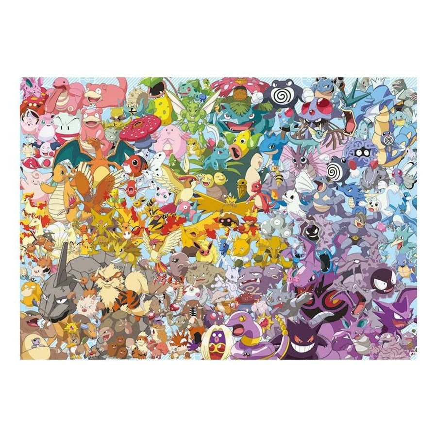 Pokemon Utfordring Puslespill 1000 brikker - Supernerds