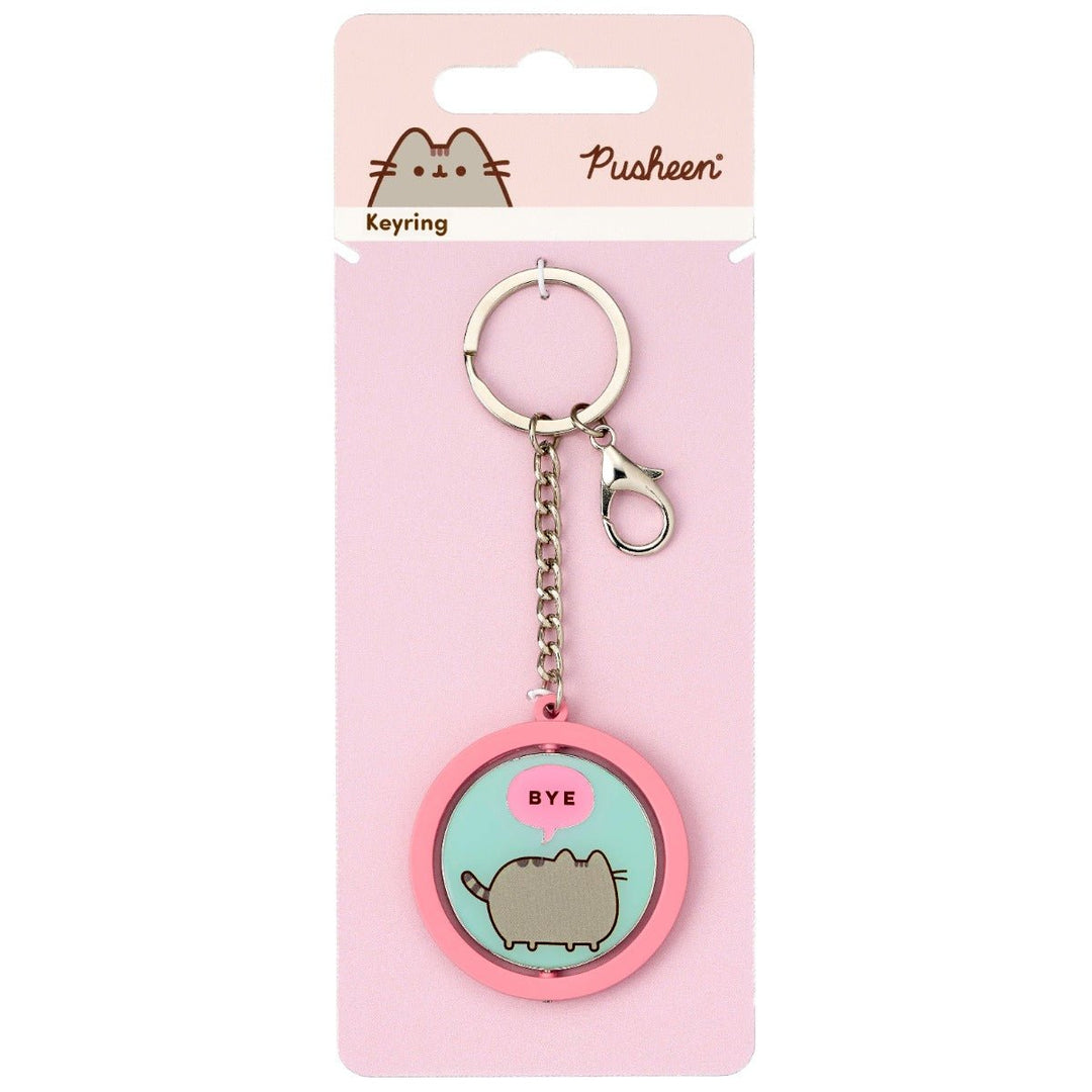Pusheen Nøkkelring Hi Bye Spinner - Supernerds