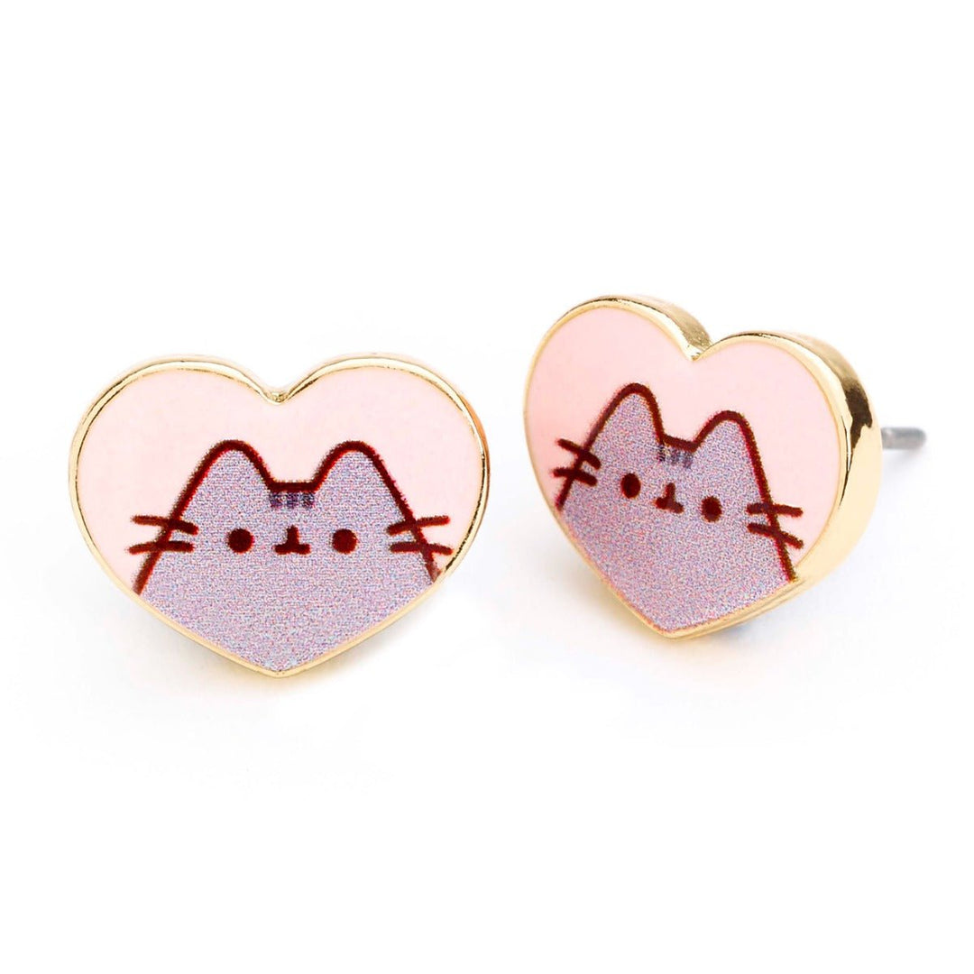 Pusheen Øredobber Hjerte - Supernerds