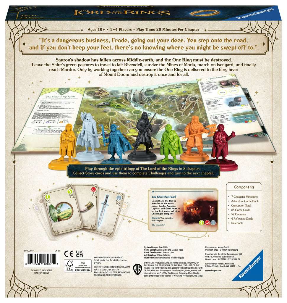 Ringenes Herre Brettspill Adventure - Supernerds