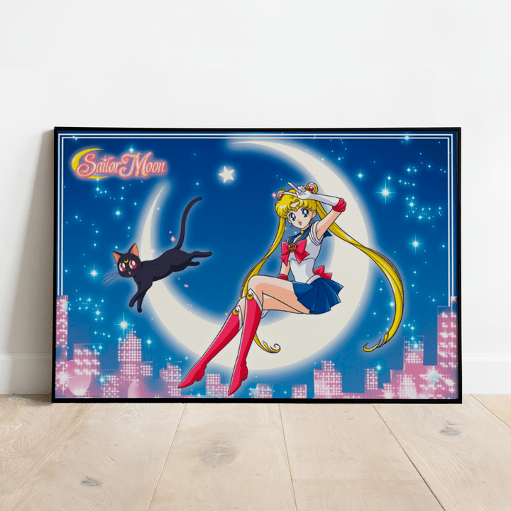 Sailor Moon Plakat Luna - Supernerds