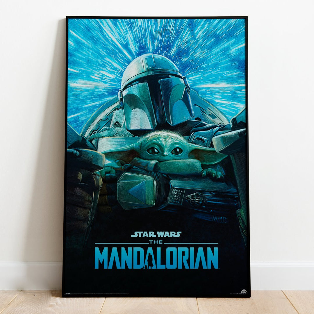 Star Wars Plakat Mandalorian Lightspeed - Supernerds