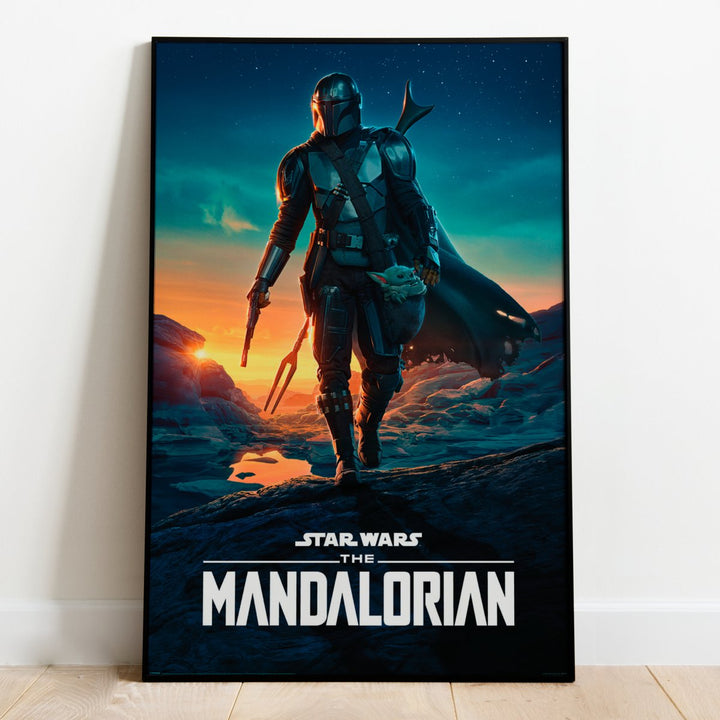 Star Wars Plakat Mandalorian Nightfall - Supernerds