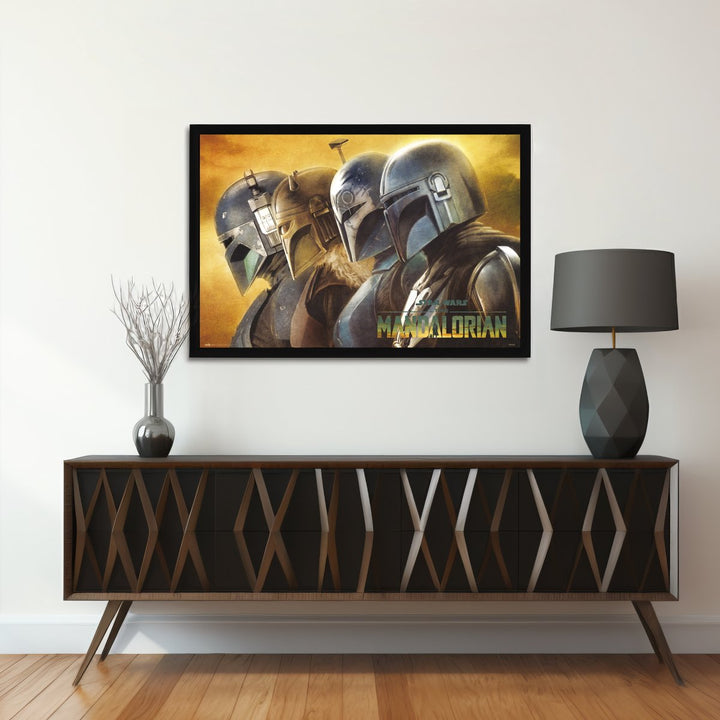 Star Wars Plakat Mandalorians - Supernerds