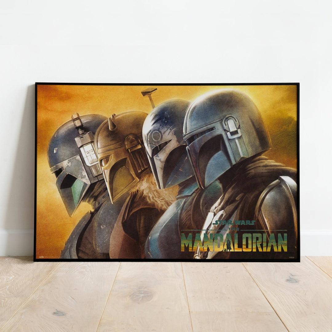 Star Wars Plakat Mandalorians - Supernerds