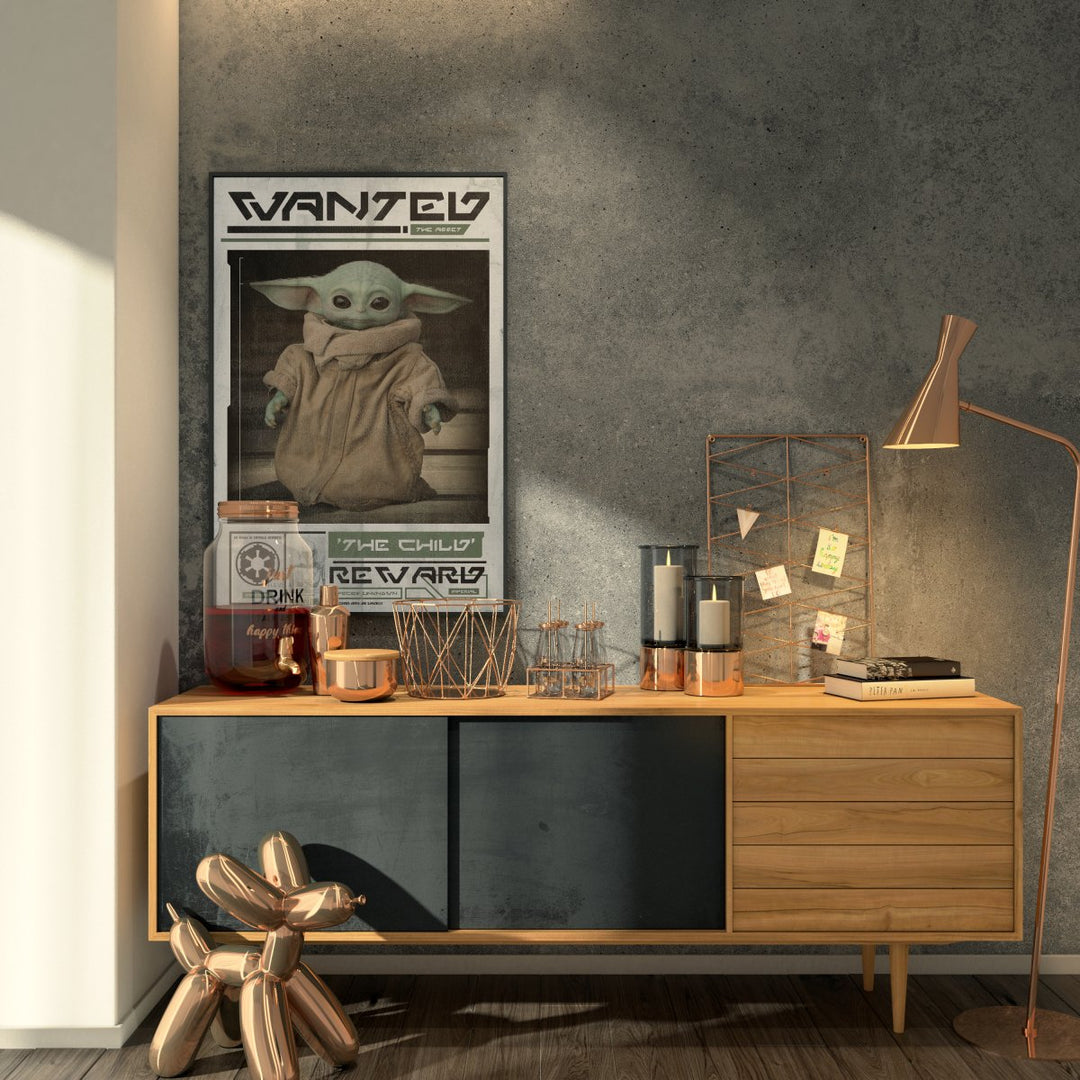 Star Wars Plakat The Child WANTED - Supernerds