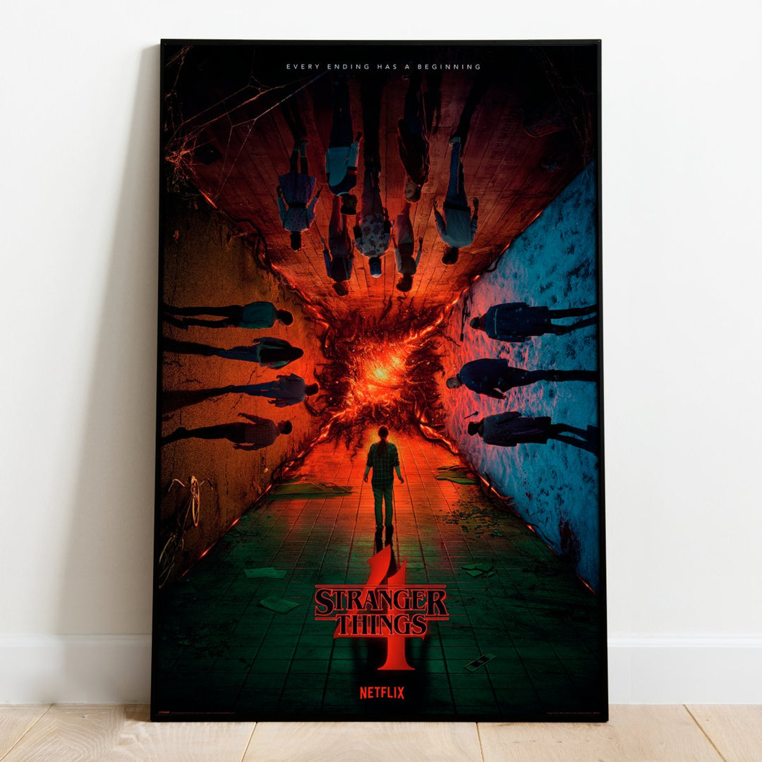Stranger Things Plakat Quad Teaser - Supernerds
