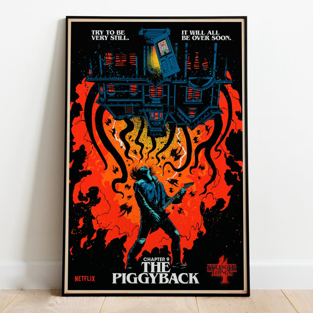 Stranger Things Plakat The Piggyback - Supernerds