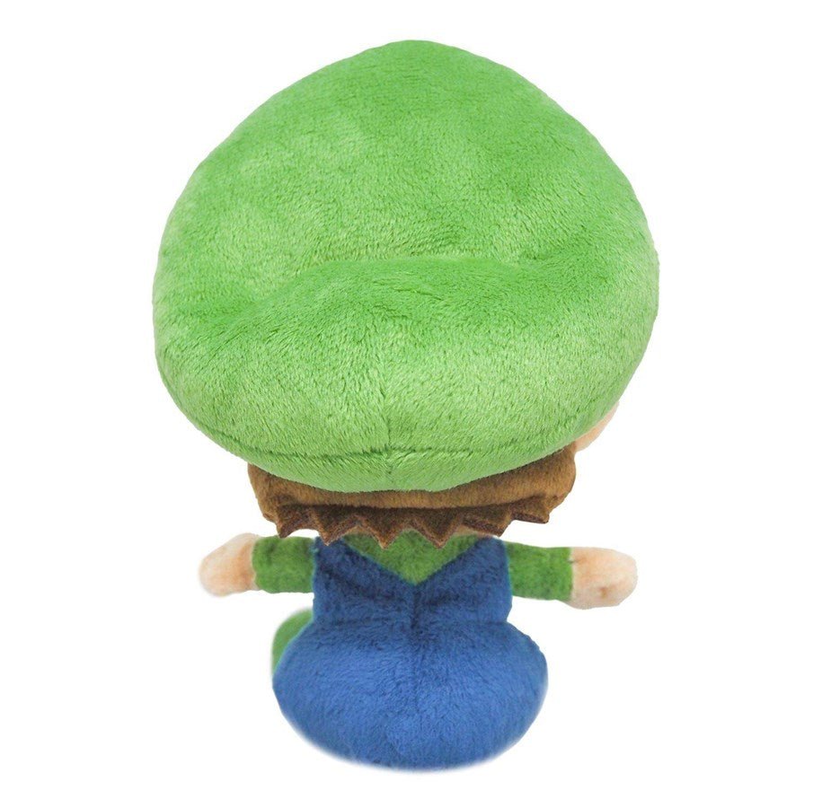 Super Mario Bamse Baby Luigi 16 cm - Supernerds
