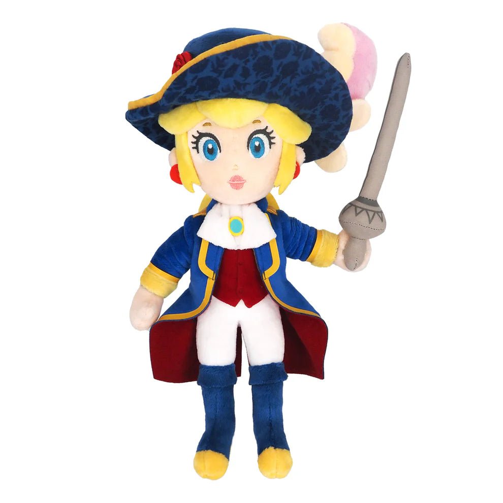 Super Mario Bamse Peach Swordfighter 26 cm - Supernerds
