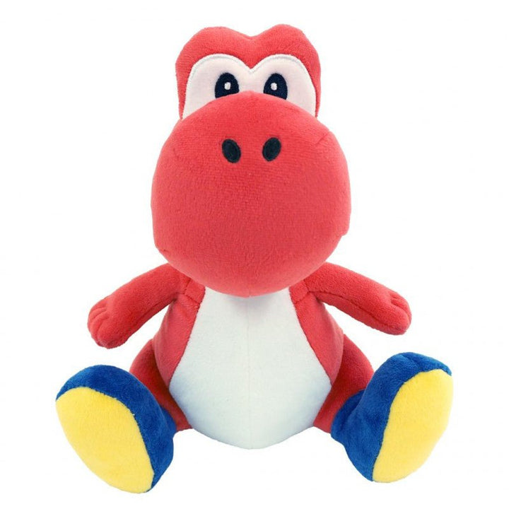 Super Mario Bamse Yoshi Rød 20 cm - Supernerds