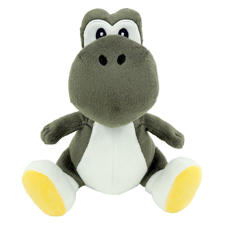 Super Mario Bamse Yoshi Sort 20 cm - Supernerds