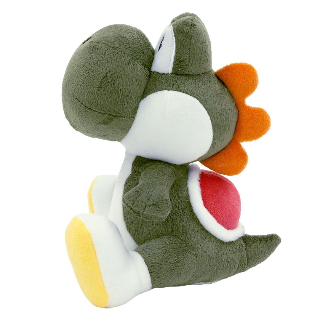 Super Mario Bamse Yoshi Sort 20 cm - Supernerds