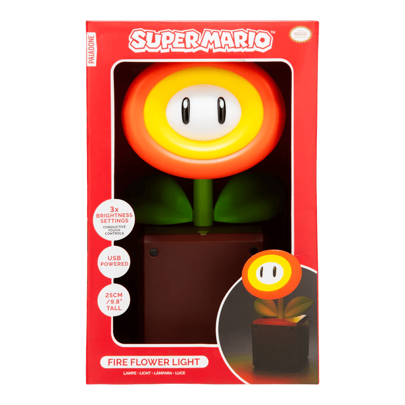 Super Mario Lampe Fire Flower - Supernerds
