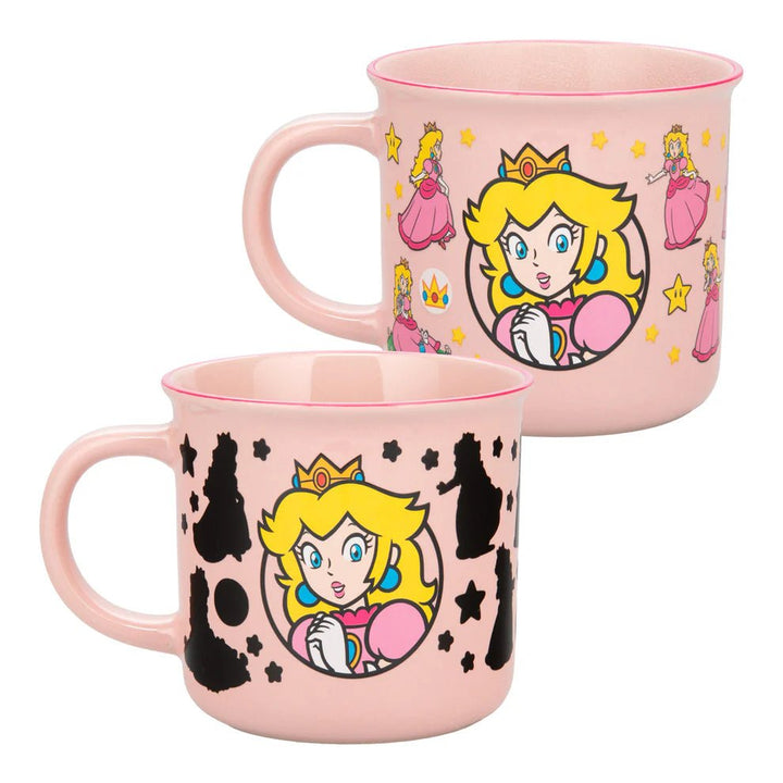 Super Mario Varmeskiftende Kopp Peach - Supernerds