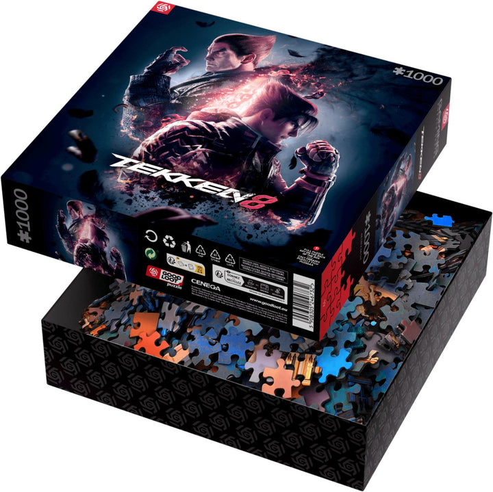Tekken 8 Puslespill 1000 brikker Key Art - Supernerds
