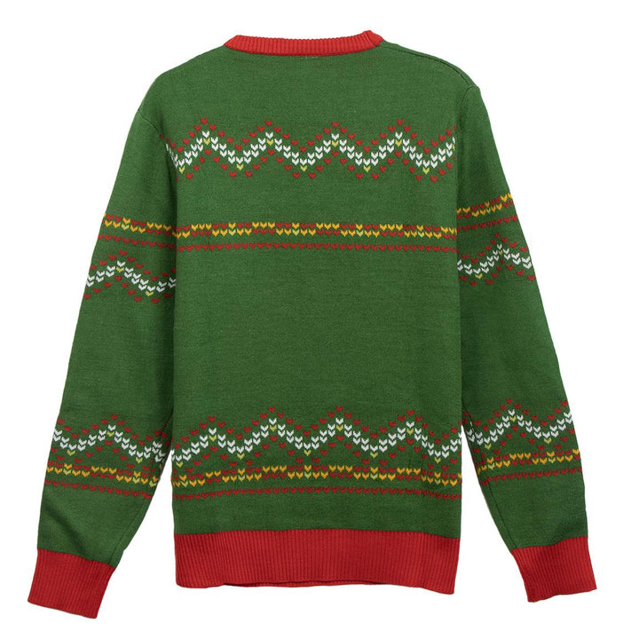 The Grinch Julegenser Strikket - Supernerds