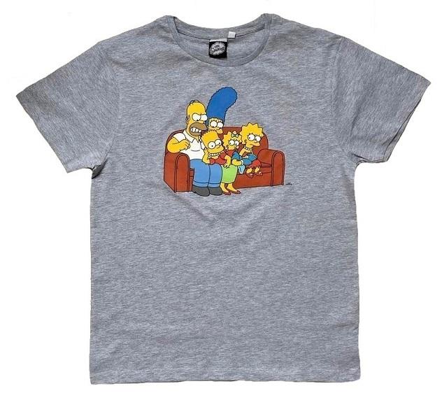 The Simpsons T - skjorte Cozy Couch - Supernerds
