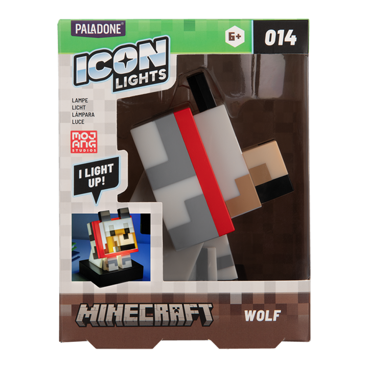 Minecraft Lampe Icon Wolf
