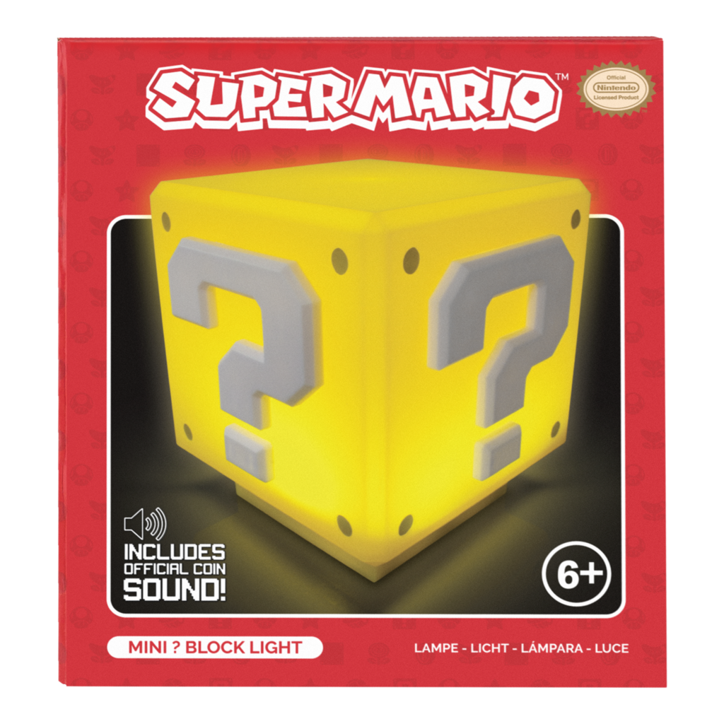 Super Mario Lampe Mini Question Block