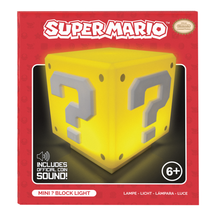 Super Mario Lampe Mini Question Block