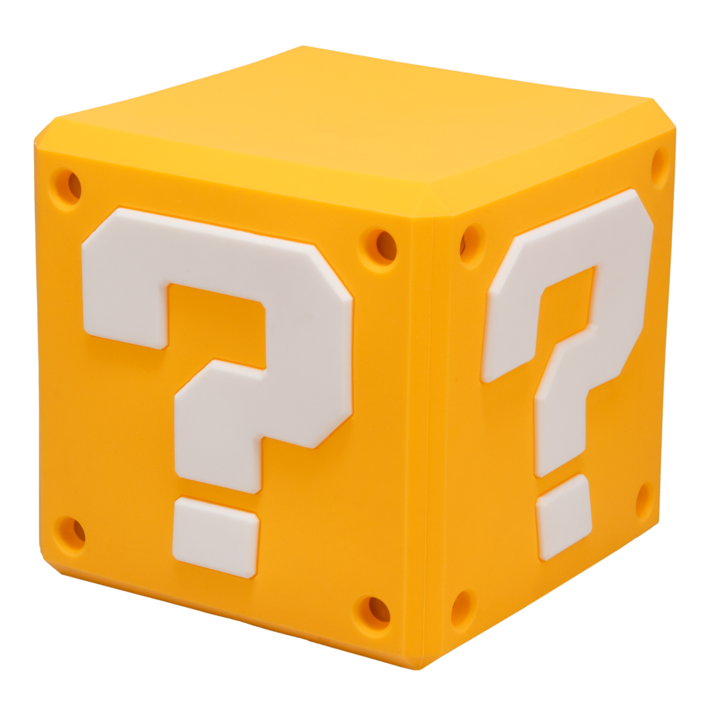 Super Mario Lampe Question Block Squishy