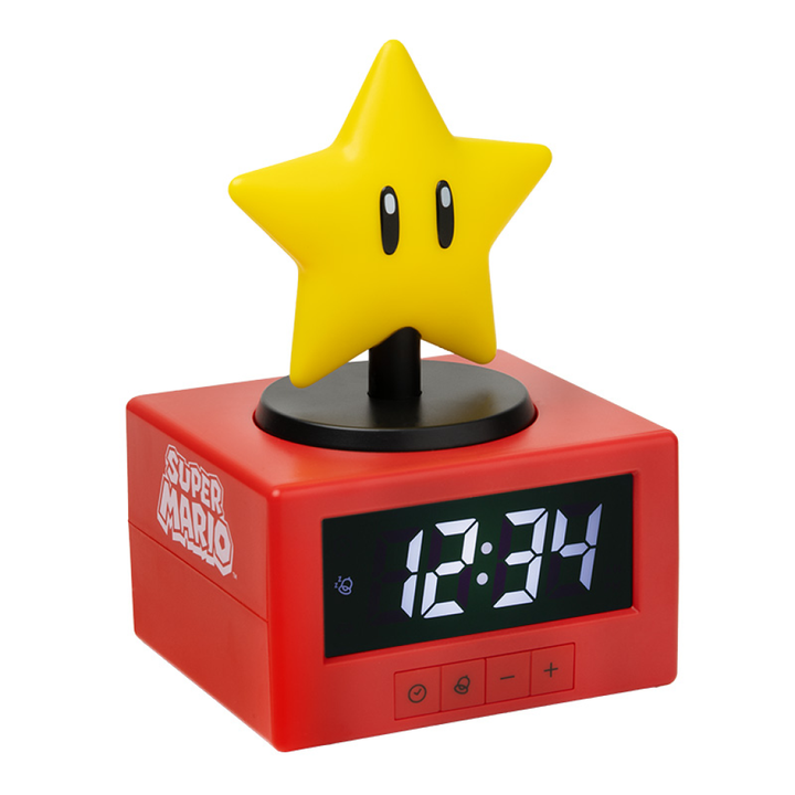 Super Mario Vekkerklokke Super Star