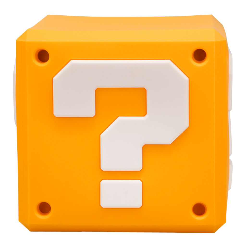 Super Mario Lampe Question Block Squishy