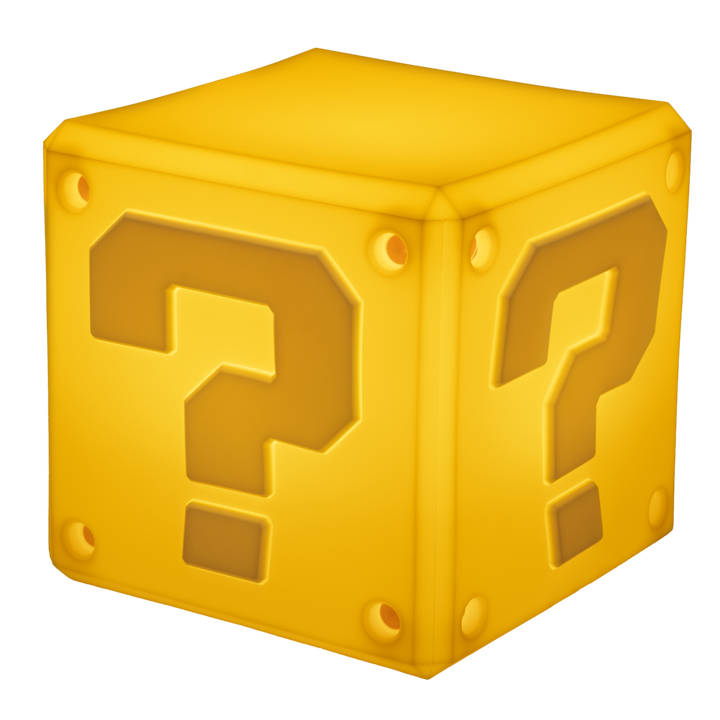 Super Mario Lampe Question Block Squishy