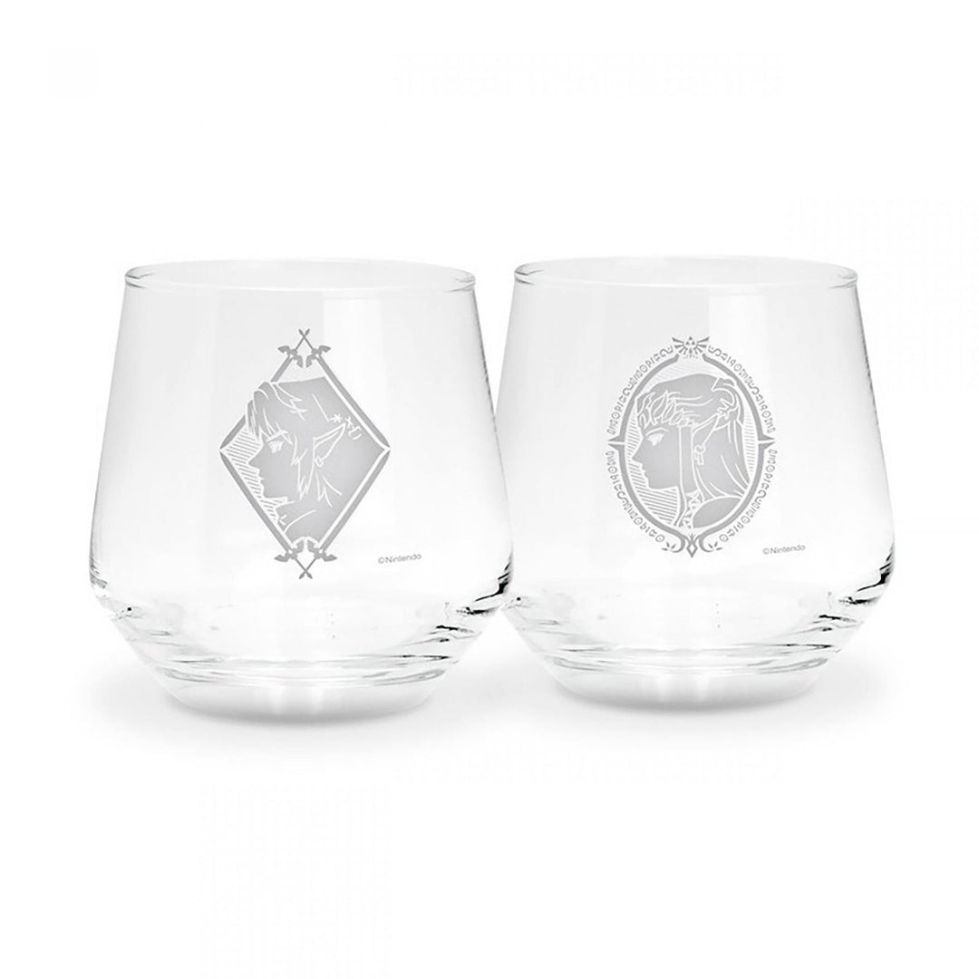 Zelda Drikkeglass 2 - pk - Supernerds