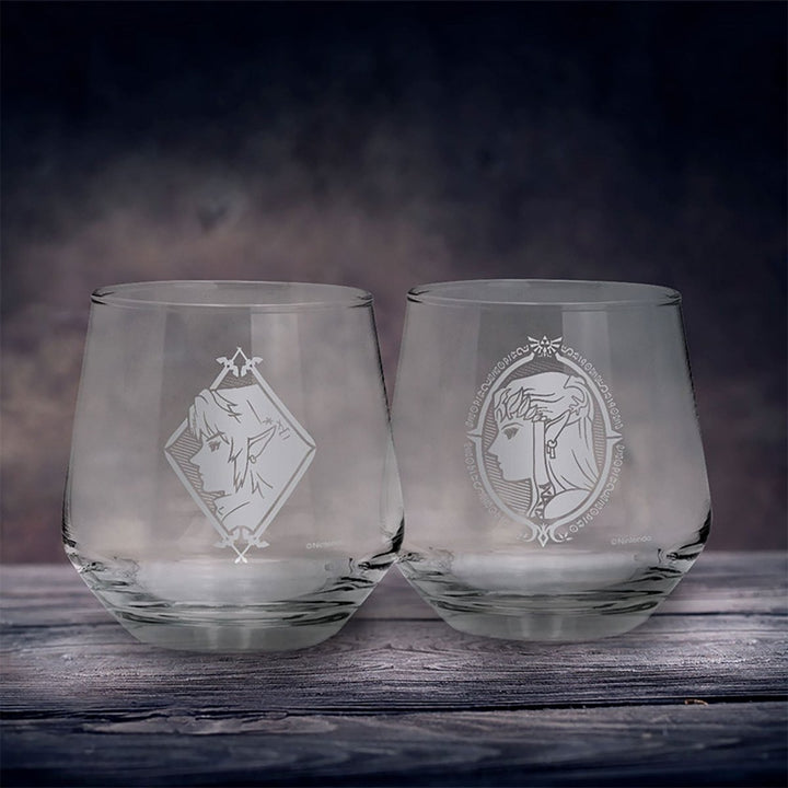 Zelda Drikkeglass 2 - pk - Supernerds