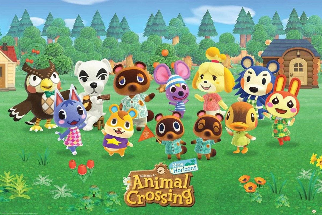 Animal Crossing Plakat Lineup - Supernerds