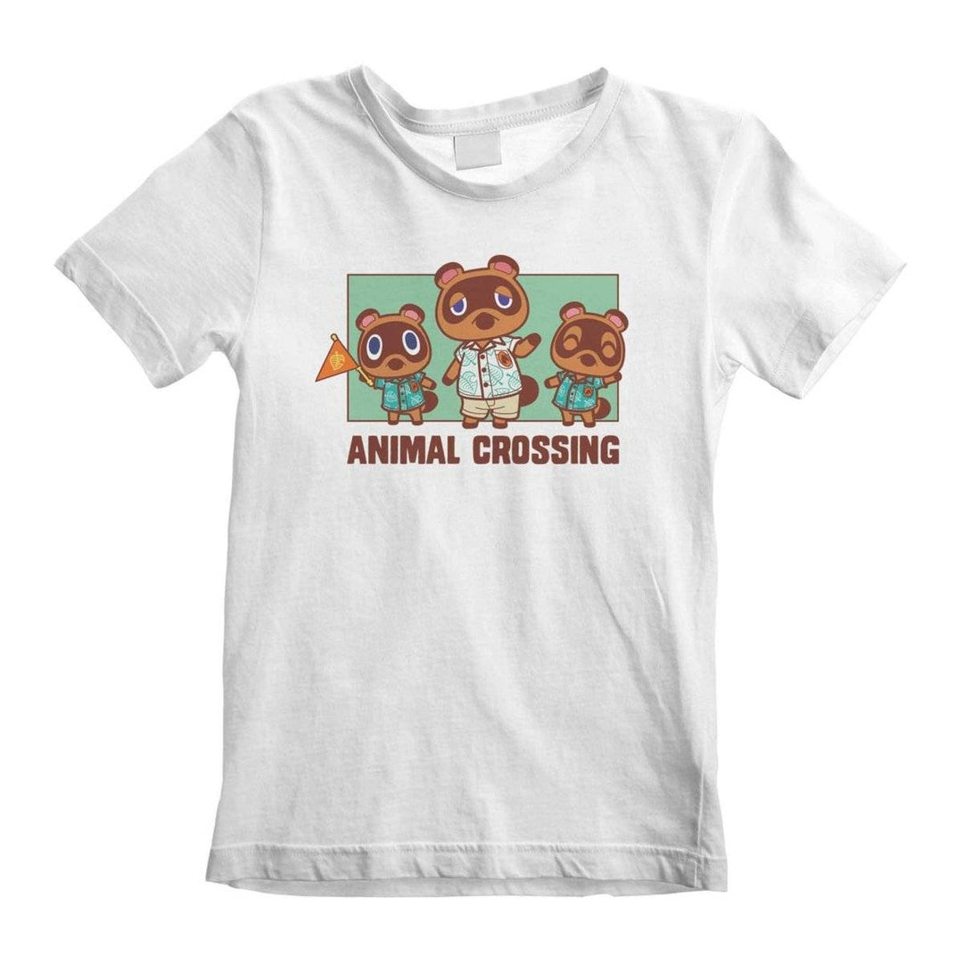 Animal Crossing T-skjorte Nook Family - Supernerds
