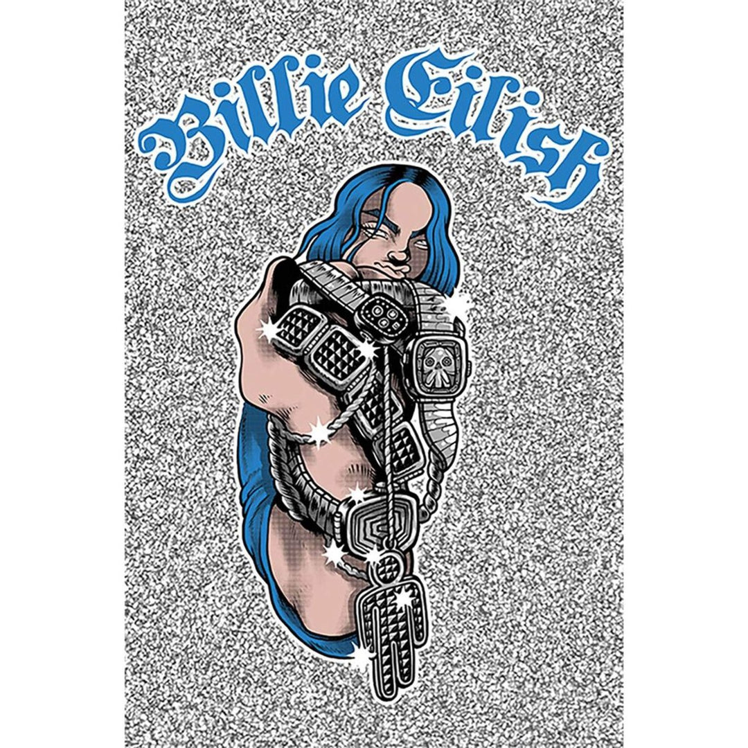 Billie Eilish Plakat Bling - Supernerds