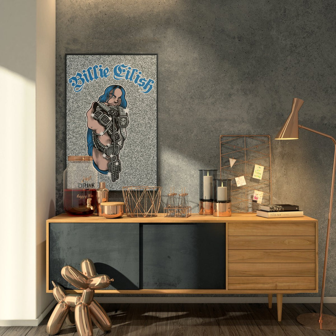 Billie Eilish Plakat Bling - Supernerds