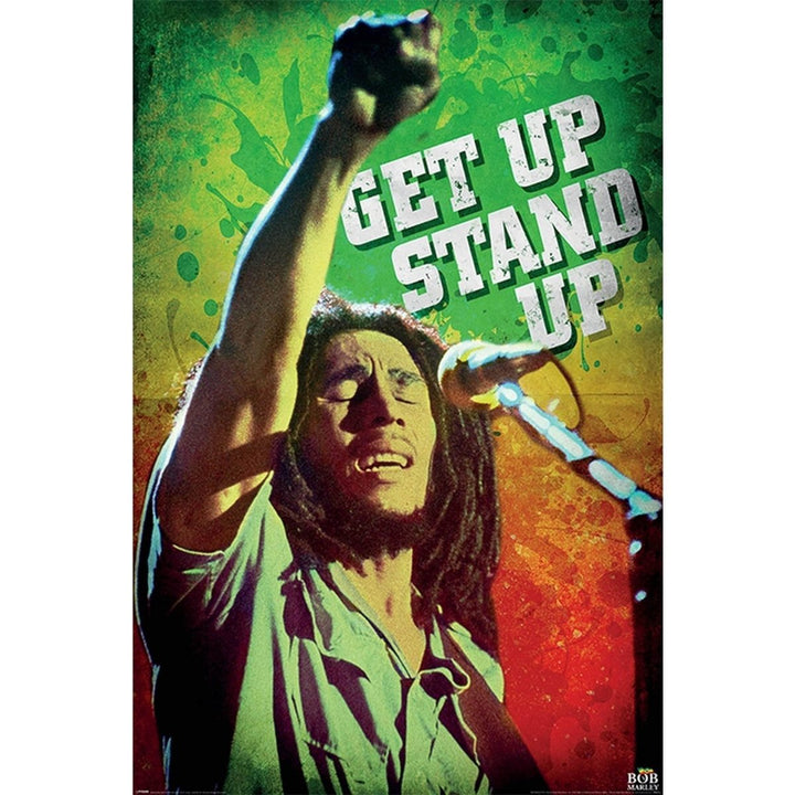 Bob Marley Plakat Get Up Stand Up - Supernerds