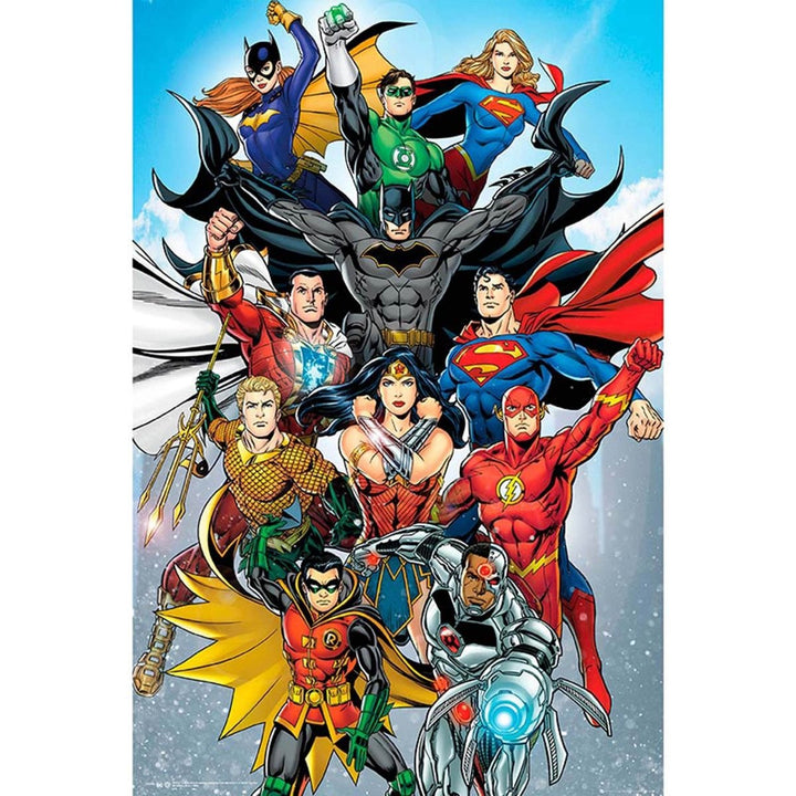 DC Comics Plakat Rebirth - Supernerds