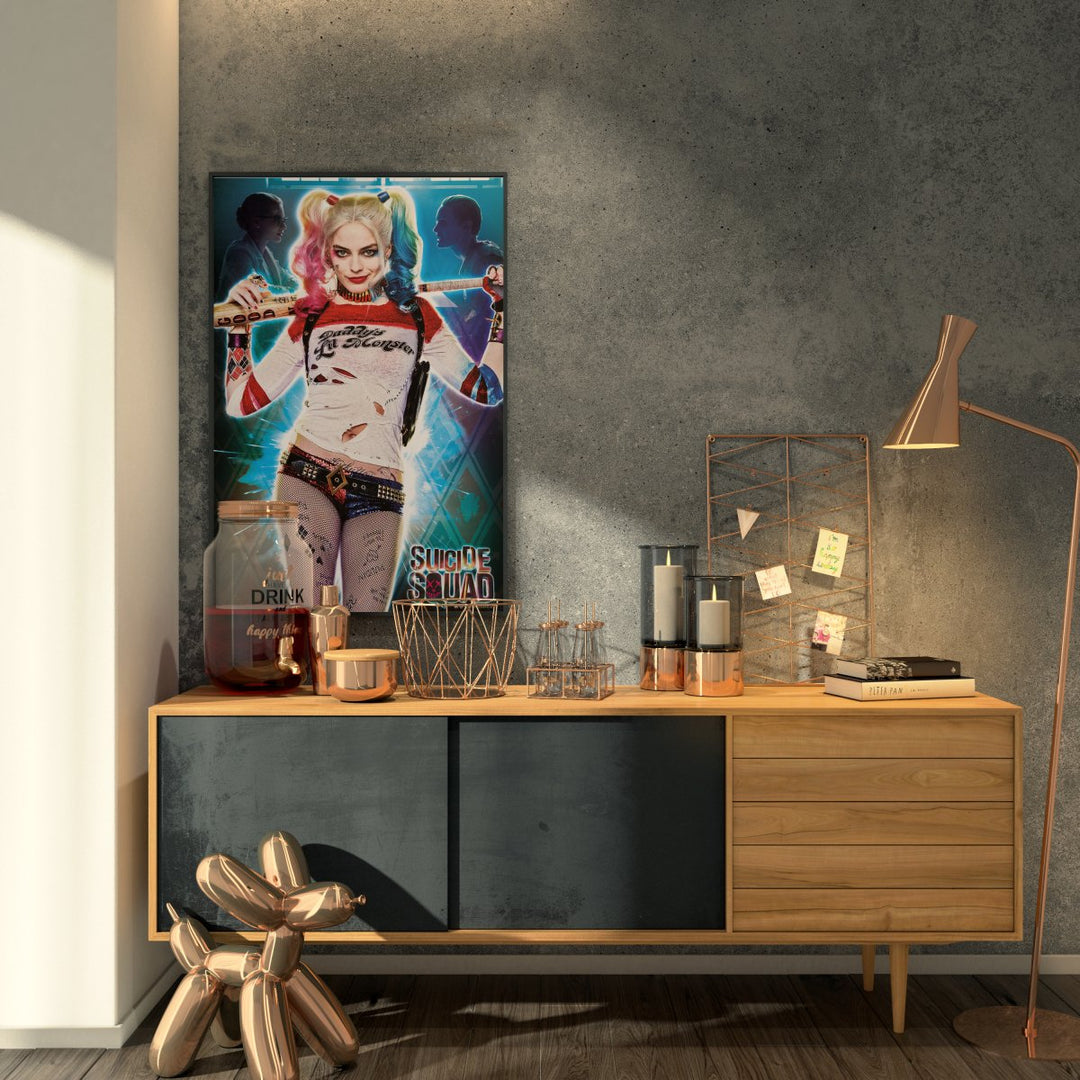 DC Comics Suicide Squad Plakat Harley Quinn Daddys Lil Monster - Supernerds