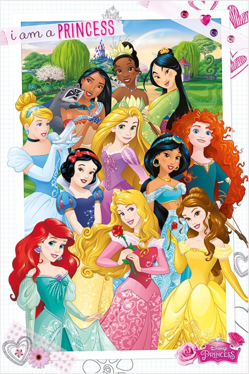 Disney Prinsesser Plakat - Supernerds