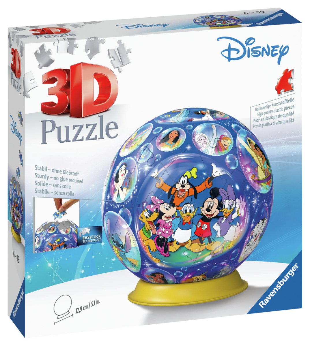 Disney Puslespill 3D 72 brikker - Supernerds