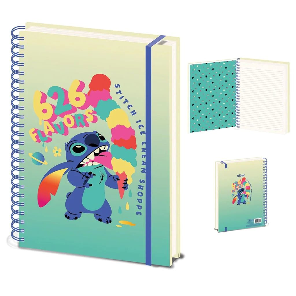 Disney's Lilo and Stitch Notatbok A4 626 Flavors - Supernerds
