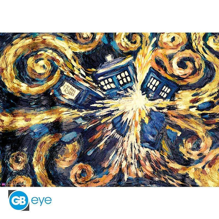 Doctor Who Plakat Exploding Tardis - Supernerds