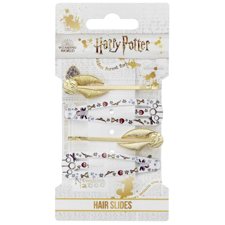Harry Potter Hårspenner Golden Snitch 4-pk - Supernerds